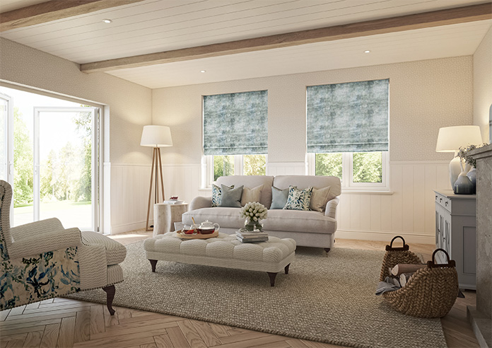 Nebula, Lagoon - Roman Blind - Image 6